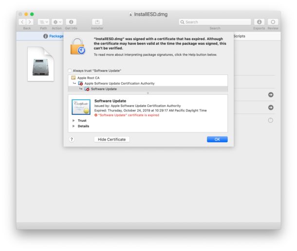 delete mac app store cache to help failed to download error for sierra